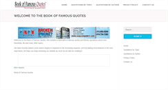 Desktop Screenshot of famous-quotes.com